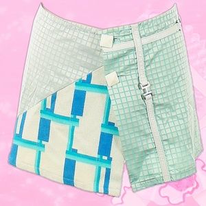 Custo Barcelona Ice Blue Mini Skirt